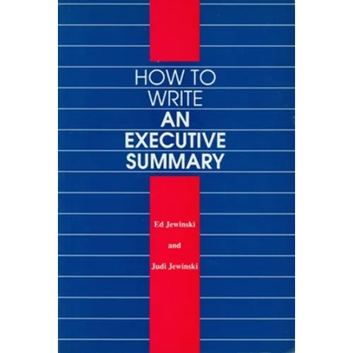 How to Write an Executive Summary