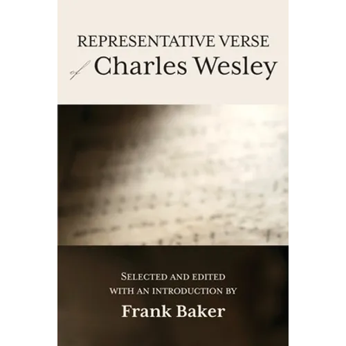 Representative Verse of Charles Wesley