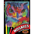 Bird Square Mosaics Coloring Book: Colorful Animals Coloring Pages Color by Number Puzzle