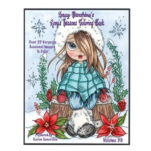 Lacy Sunshine's Rory's Seasons Coloring Book: Rory Sweet Urchin Celebrates Winter Spring Summer Fall Coloring All Ages Volume 39