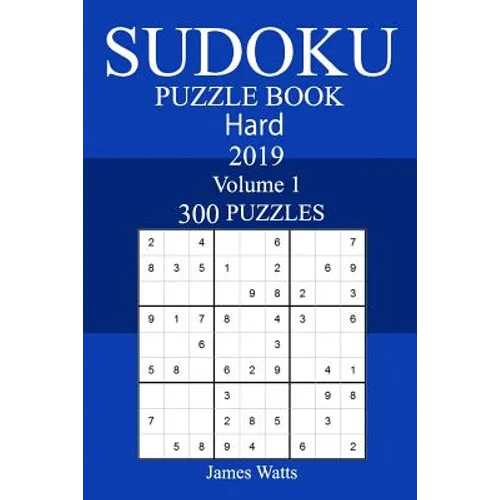 300 Hard Sudoku Puzzle Book 2019