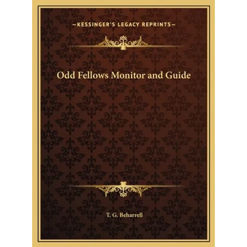 Odd Fellows Monitor and Guide