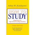 How to Study: Suggestions for High-School and College Students
