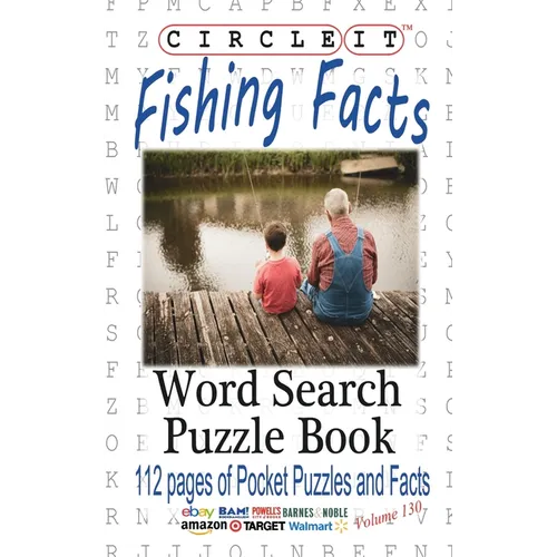 Circle It, Fishing Facts, Word Search, Puzzle Book