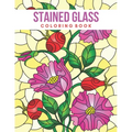 Stained Glass Coloring Book: Stress Relieving Designs for Adults Relaxation