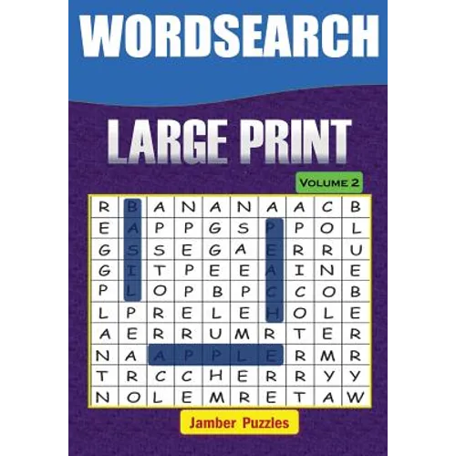 Word Search Large Print - Volume 2