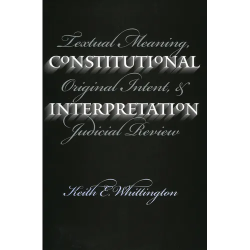 Constitutional Interpretation (PB)