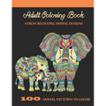 Adult Coloring Book: Stress Relieving Animal Designs