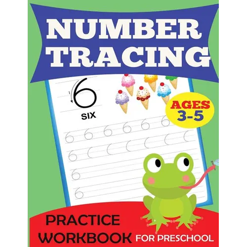 Number Tracing Practice Workbook