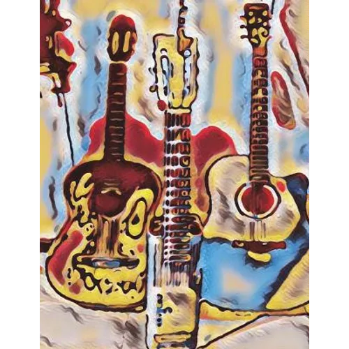 Guitar Sheet Music - 200 Pages - 8.5 x11: Sheet Music for Guitar designed for musicians, students, and teachers