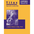 Titus--Apostolic Leadership