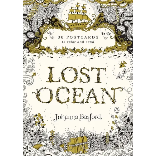 Lost Ocean: 36 Postcards to Color and Send