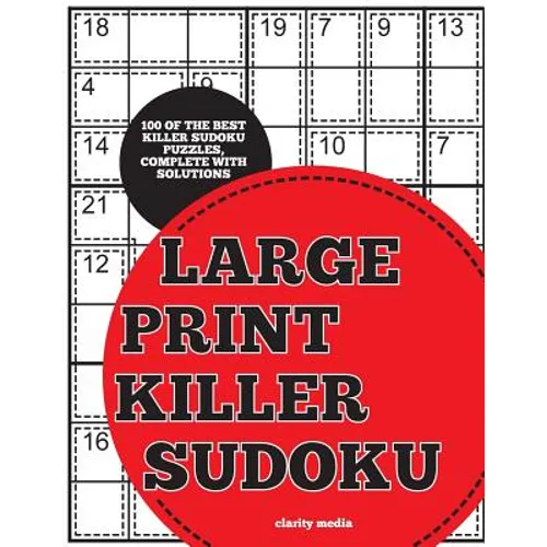 Killer Sudoku Large Print