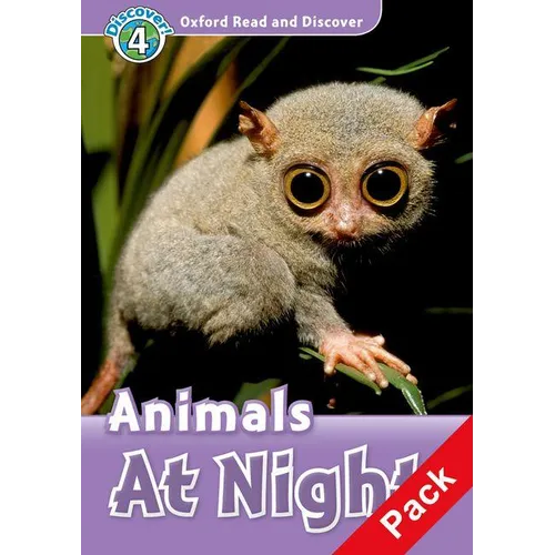 Read and Discover Level 4 Animals at Night Audio CD Pack