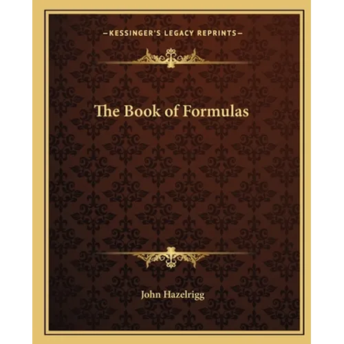 The Book of Formulas