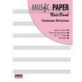 MUSIC PAPER NoteBook - Standard Notation