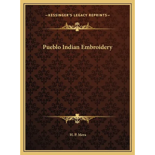 Pueblo Indian Embroidery