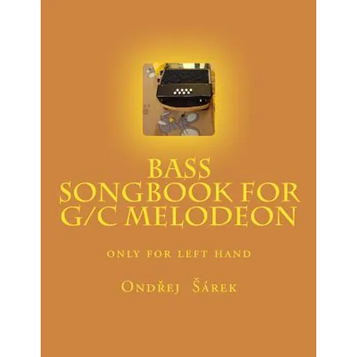 Bass songbook for G/C melodeon: only for left hand