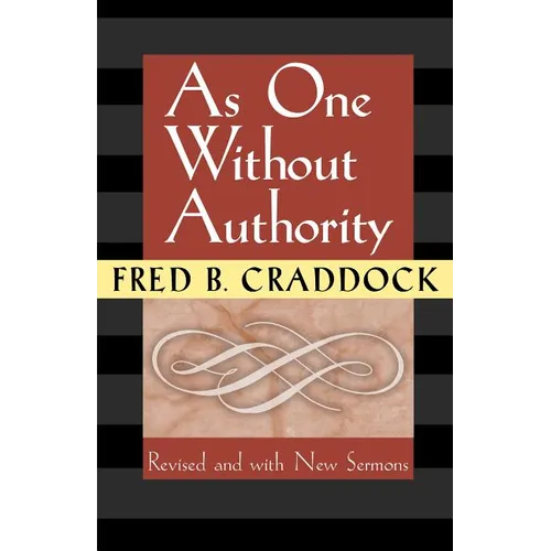 As One Without Authority