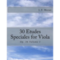 30 Etudes Speciales for Viola: Op. 36 Volume I