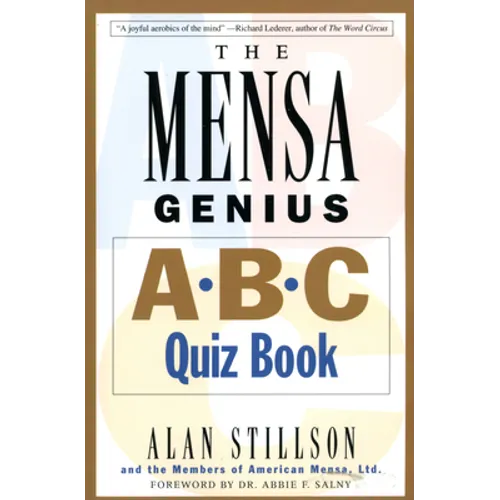 Mensa Genius A-B-C Quiz Book