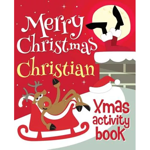 Merry Christmas Christian - Xmas Activity Book: (Personalized Children's Activity Book)