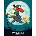Witches Coloring Book 1