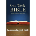 One Week Bible CEB: Scripture Summarizing the Holy Bible (TM)