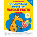 Handwriting Practice: Wacky Facts: Grades K-3