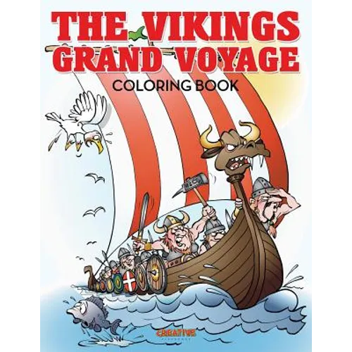 The Vikings Grand Voyage Coloring Book