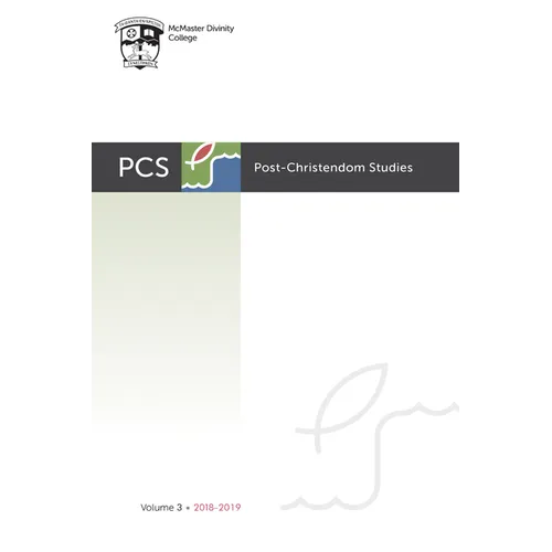 Post-Christendom Studies: Volume 3