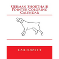 German Shorthair Pointer Coloring Calendar