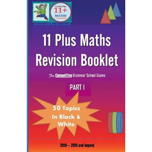 11+ Plus Maths Revision (Card) Booklet: For Competitive Grammar School Exams