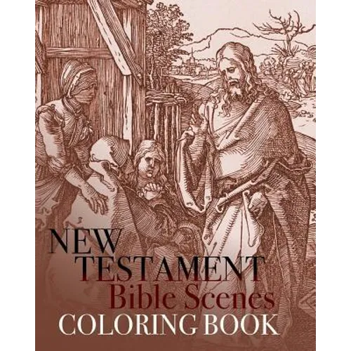 New Testament Bible Scenes Coloring Book