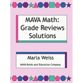 MAVA Math: Grade Reviews Solutions