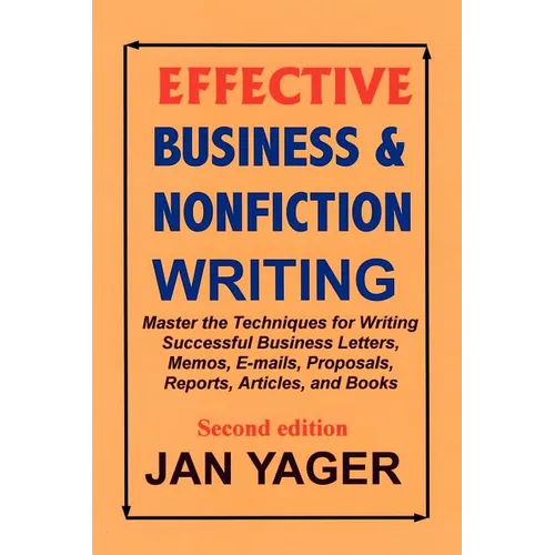 Effective Business & Nonfiction Writing