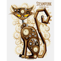 Steampunk Coloring Book 1 & 2