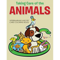 Taking Care of the Animals: Veterinarians and Pet Care Coloring Book