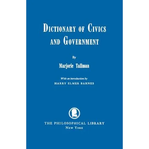 Dictionary of Civics and Government