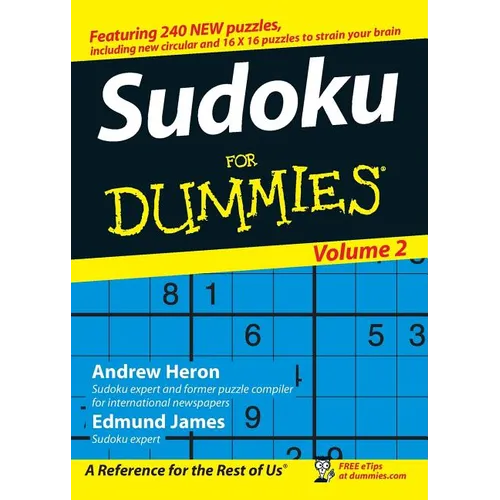 Sudoku For Dummies, Volume 2