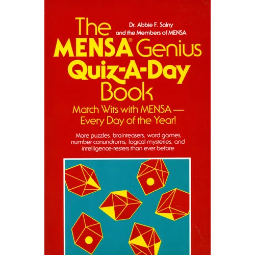 The Mensa Genius Quiz-A-Day Book