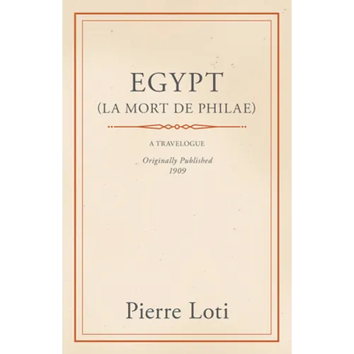 Egypt (La Mort de Philae)