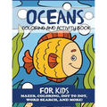 Oceans Coloring and Activity Book for Kids