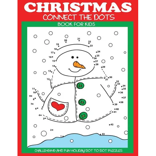 Christmas Connect the Dots Book for Kids