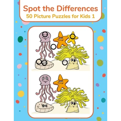 Spot the Differences - 50 Picture Puzzles for Kids 1