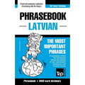 English-Latvian phrasebook & 3000-word topical vocabulary