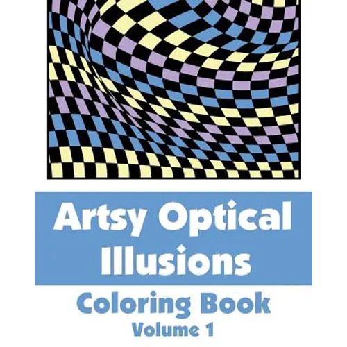 Artsy Optical Illusions Coloring Book