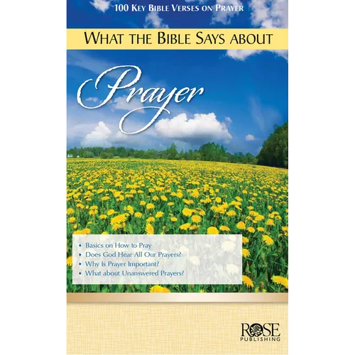 What the Bible Says about Prayer