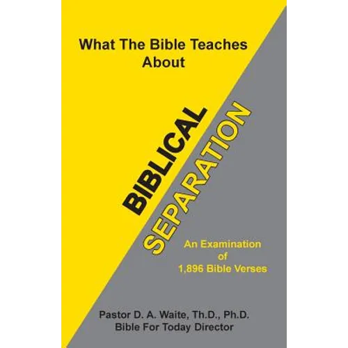 Biblical Separation