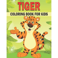 Tiger Coloring Book For Kids: 50 Tiger Coloring Pages